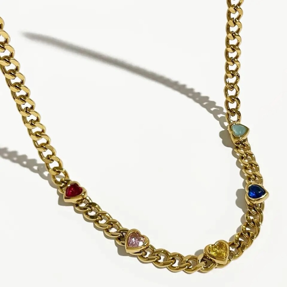 Heart Chain Necklace